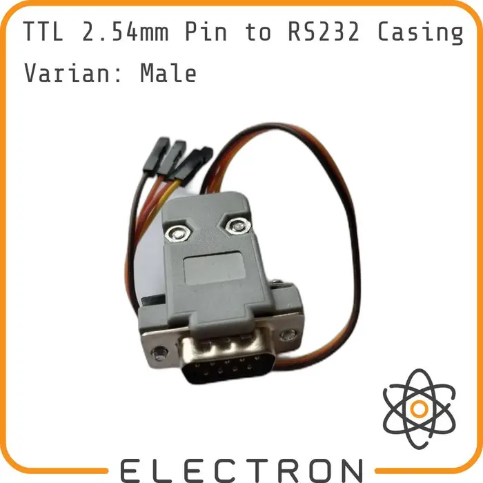 Gambar TTL 2.54mm Pin to RS232 Casing - Module Bidirectional Converter Header Cable Serial COM Port 3.3V-5V Level Housing Variant Male or Female Kabel TTL ke RS232 Modul Konverter Dua Arah Port Serial COM dari Electron ID_NEW Kota Tangerang 3 Tokopedia
