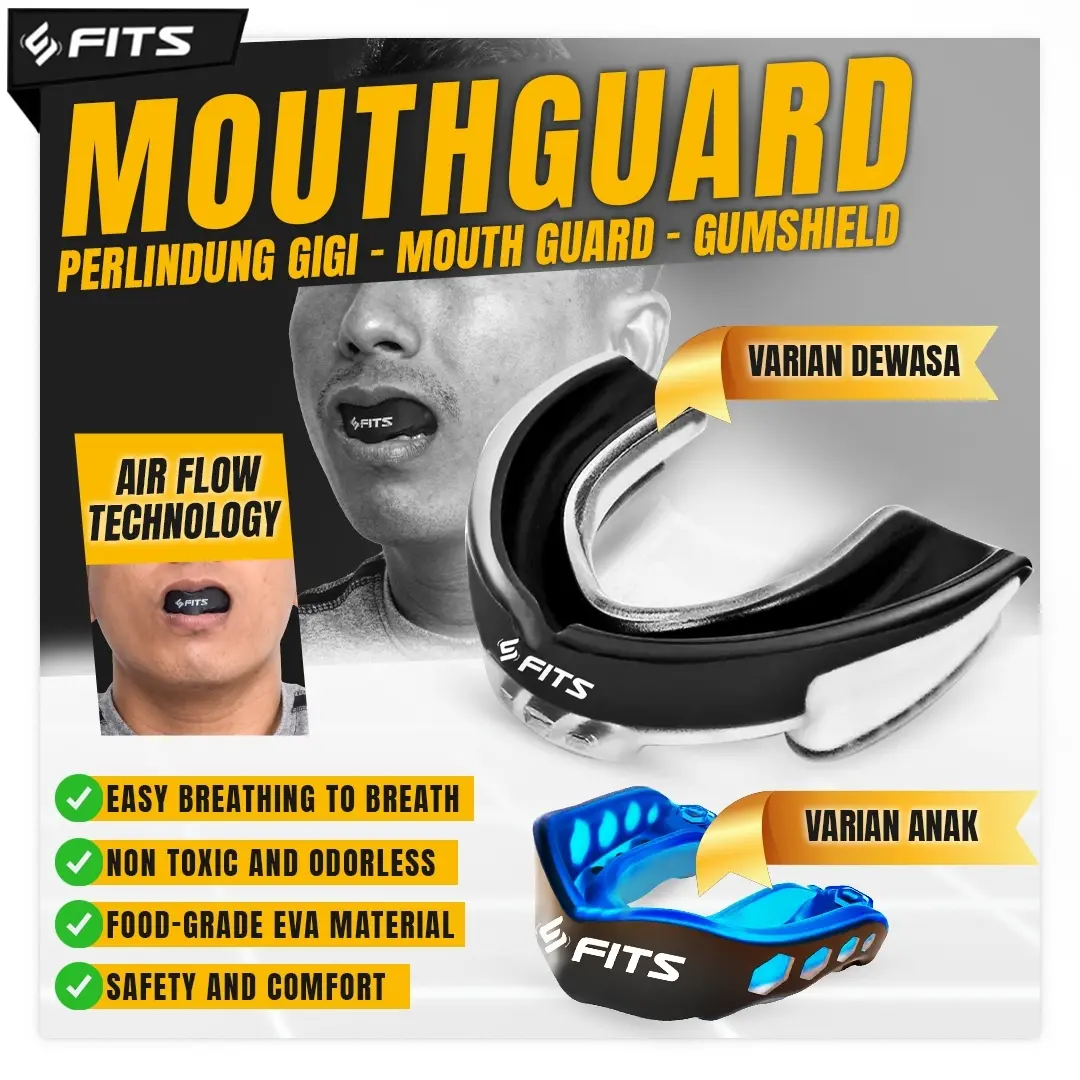 FITS Mouthguard - Pelindung gigi - Mouth Guard - Gumsil - GumShield