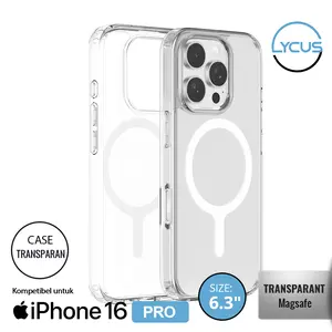 Lycus Case Transparant Magsafe iPhone 16 Pro (6.3") / iPhone 16 Pro Max (6.9")