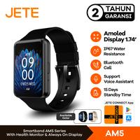 Gambar JETE Smartband Amoled JETE AM5 100 Sport Mode + IPX67 - Garansi 2 Tahun - Hitam dari JETE Authorized Store Kota Balikpapan 1 Tokopedia