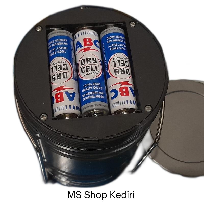 LAMPU CAMPING/ LAMPU BERKEMAH/Lampu Panjeran / Emergency LED / Lampu Darurat tanpa perlu di cass cukup isi baterai AA x 3 0