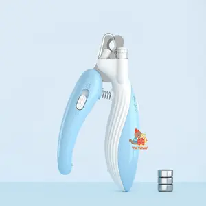 YIYUEQIANLI Pemotong Kuku Hewan Pet Dog Cat Nail Clipper LED