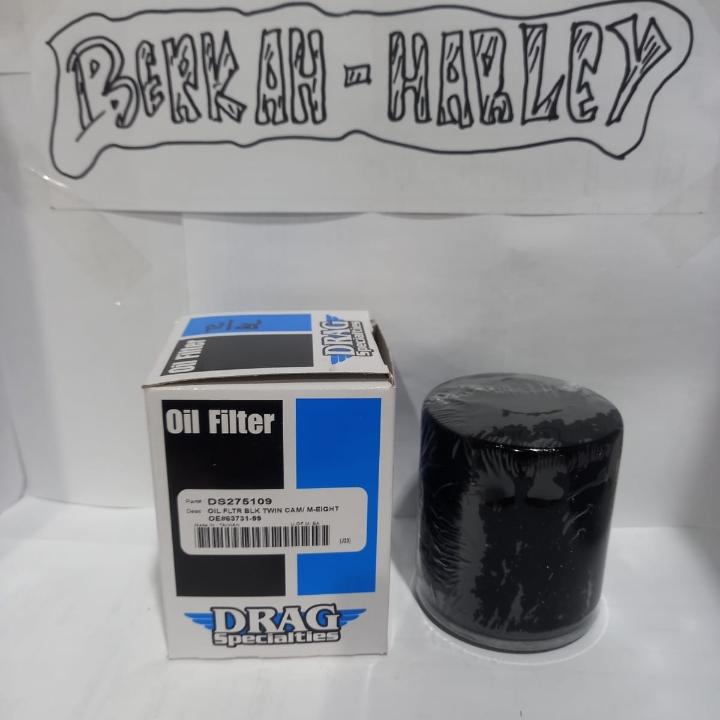 OIL FLTR BLK TWIN CAM/M-EIGHT