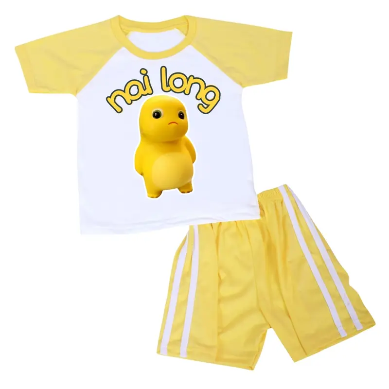 Baju Setelan Nailong dan Upset Duck Bahan Cotton Combed 1