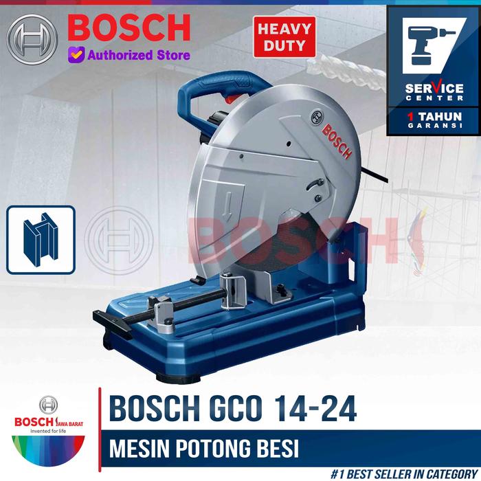 Gambar Bosch Mesin Potong Besi GCO 14-24 14 Inch Cutting Off Heavy Duty 2400 Watt dari Bosch Tools Authorized BTS Kota Bogor Tokopedia