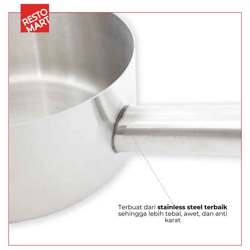 Water Scoop / Gayung Air 3kg RESTOMART Stainless (2716106) 3