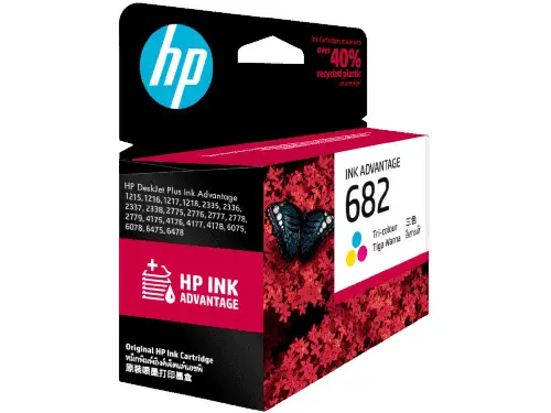 CARTRIDGE TINTA PRINTER DESKJET HP 682 CATRDIGE BLACK HITAM/COLOR WARNA ORIGINAL