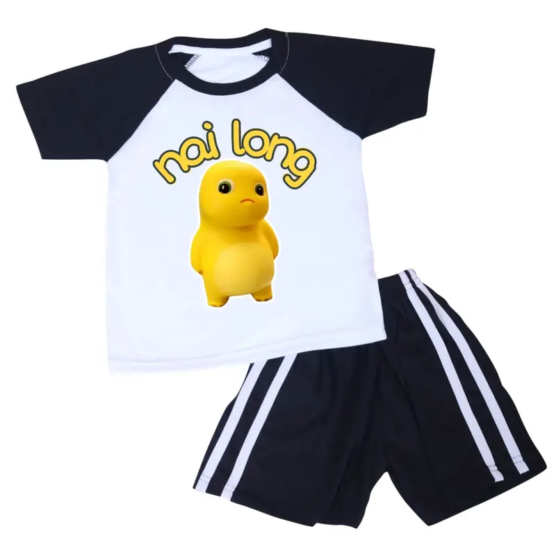 Baju Setelan Nailong dan Upset Duck Bahan Cotton Combed 2