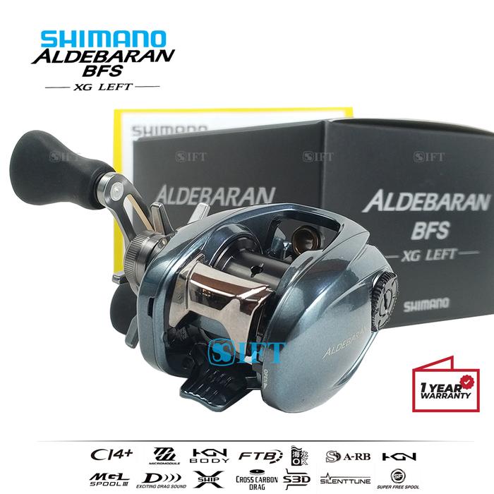 Jual Reel BC SHIMANO ALDEBARAN BFS HG XG | Made In Japan | Hagane CI4+ | BC  - Kota Administrasi Jakarta Barat - Ift Fishing Store | Tokopedia