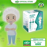 Gambar Pelindung Rambut OTO Nurse Caps Hair Net - PUTIH-50 dari OTO Adult Diapers Kota Administrasi Jakarta Utara 2 Tokopedia
