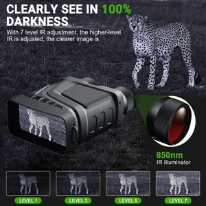 Teropong Binocular Night Vision Recorder 1080P Zoom with Mic free baterai 18650 2pcs