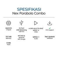 Gambar Nex Parabola - Combo Kuning Receiver dari Nex Official TV Kota Administrasi Jakarta Barat 3 Tokopedia
