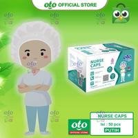 Gambar Pelindung Rambut OTO Nurse Caps Hair Net - PUTIH-50 dari OTO Adult Diapers Kota Administrasi Jakarta Utara 3 Tokopedia