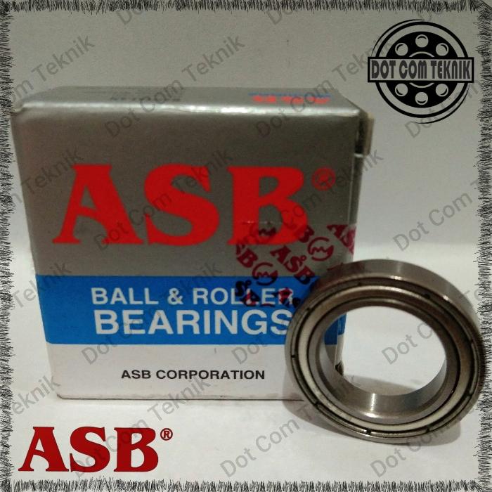 Gambar BEARING 6703 ZZ ASB (ID 17MM x OD 23MM x WIDTH 4MM) dari Dot Com Teknik Kota Bekasi Tokopedia