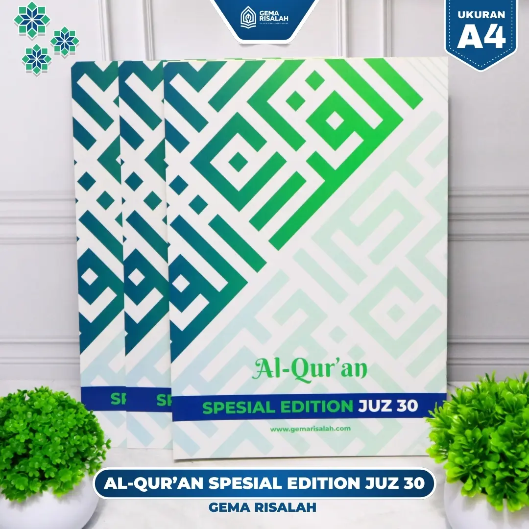 Alquran Per Juz Besar A4 Terjemahan Spesial Edition Juz 30