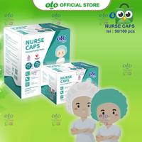 Gambar Pelindung Rambut OTO Nurse Caps Hair Net - PUTIH-50 dari OTO Adult Diapers Kota Administrasi Jakarta Utara 1 Tokopedia