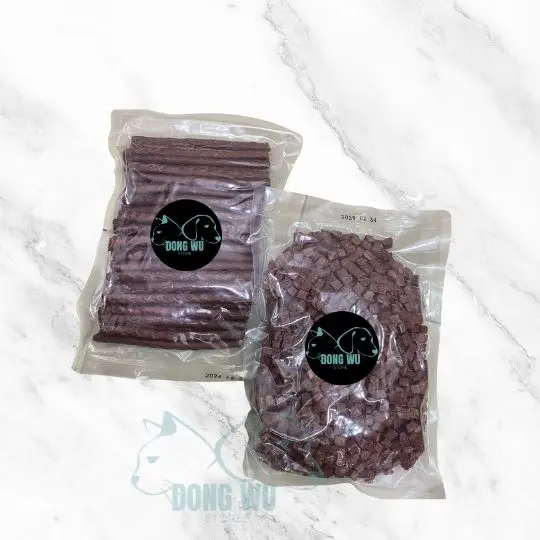 DONGWU SNACK CEMILAN DOG HEWAN ANJING KUCING RASA SAPI DAGING 3