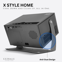 Gambar EZZRALE SMART PROYEKTOR LCD X STYLE HOME  6000 Lumens ( 500 ANSI ) Smart Android Projector 9.0 dari EZZRALE Kota Administrasi Jakarta Barat 5 Tokopedia