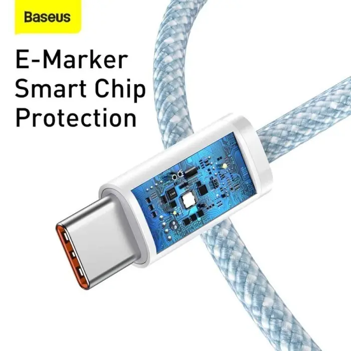 KABEL USB-A TO USB TYPE-C BASEUS DYNAMIC 100W 1M FAST CHARGING BRAIDED FAST CHARGING DATA CABLE QUICK CHARGE