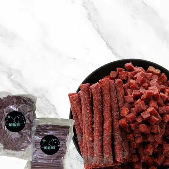 DONGWU SNACK CEMILAN DOG HEWAN ANJING KUCING RASA SAPI DAGING 1