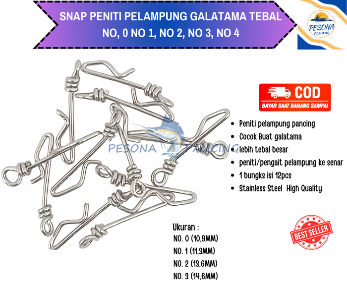 Gambar Aksesoris Pancing PENITI GALATAMA Onsen - no 2 dari Bandar Pancing Online Kota Tangerang Tokopedia
