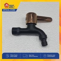 Gambar Pill carlo BG4 Kran Taman Black Gold Bisa Penggunaan Selang Bahan Plastik ABS Premium dari SUPER BANGUN JAYA Kab. Tangerang 1 Tokopedia