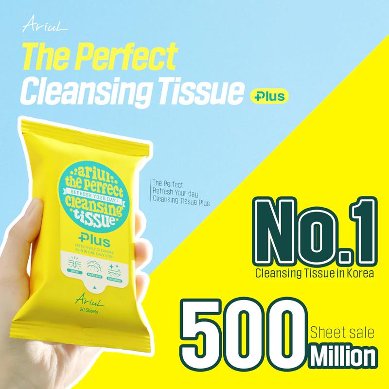 Tisyu Pembersih Makeup - Ariul Smooth & Pure Cleansing Tissue 20 sheets 0