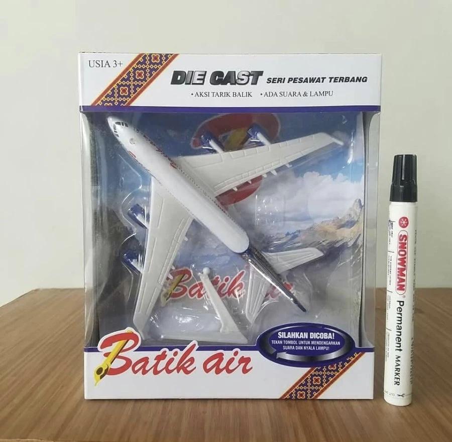 Diecast Pesawat Airbus A380 Maskapai Dalam Dan Luar Negeri
