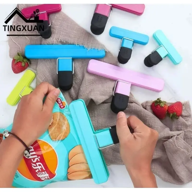 Klip Penjepit Kemasan Snack/Food Clipper/Jepitan Makanan/ Jepit Pembungkus Snack