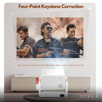 Gambar EZZRALE SMART PROYEKTOR LCD X STYLE MINI 720P 3500 Lumens Smart Android Projector 9.0 FREE BAG dari EZZRALE Kota Administrasi Jakarta Barat 5 Tokopedia