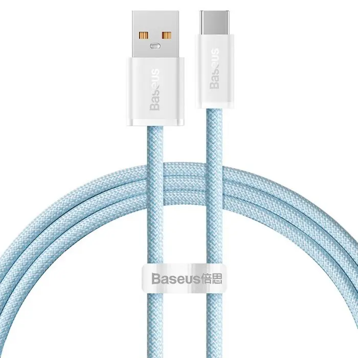 KABEL USB-A TO USB TYPE-C BASEUS DYNAMIC 100W 1M FAST CHARGING BRAIDED FAST CHARGING DATA CABLE QUICK CHARGE