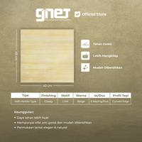 Gambar GNET Ceramic Linn Beige 40X40 | Keramik Lantai Marble Glossy dari GNET Official Store Kab. Madiun 3 Tokopedia