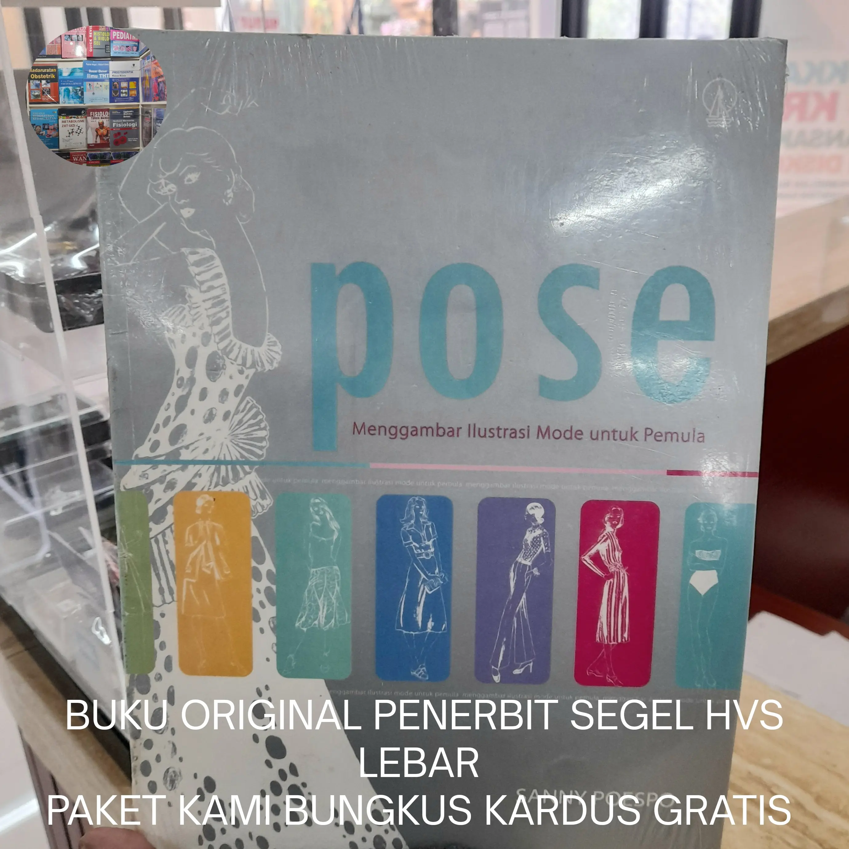 Buku Seni Menggambar Ilustrasi Mode untuk Pemula Original