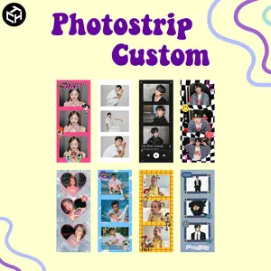 Cetak Photostrip Photobox Custom | Photostrip Pajangan Kamar