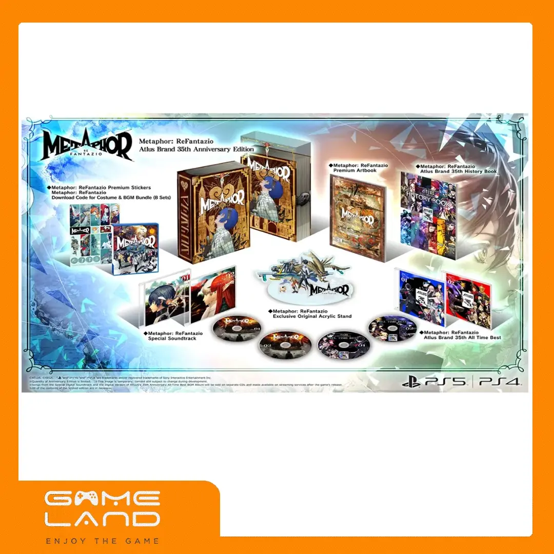 Metaphor ReFantazio ATLUS Brand 35th Anniversary Edition Limited Edition - PS5
