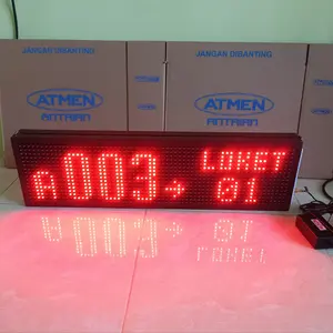 alat antrian wireless 2LED 2 Loket panggilan