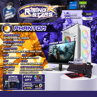 Gambar RISING STAR SERIES PC PHANTOM | INTEL CORE i5-12400F | NVIDIA RTX 3060 12GB | PC GAMING FULLSET dari bengkelkomputerptk Kota Pontianak 1 Tokopedia