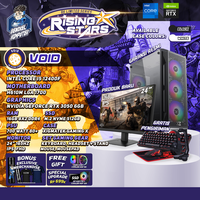 Gambar RISING STAR SERIES PC VOID | INTEL CORE i5-12400F | NVIDIA RTX 3050 6GB | PC GAMING FULLSET dari bengkelkomputerptk Kota Pontianak 1 Tokopedia