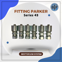 Gambar Parker Hose Fitting 10643-4-4 Female JIC 37° - Swivel Straight dari besttoflowsystem Kota Tangerang 4 Tokopedia