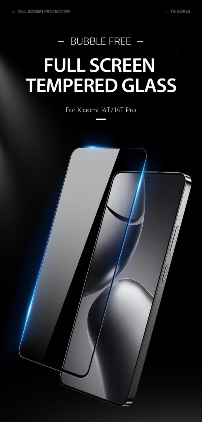 Gambar XIAOMI 14T / MI 14T PRO TEMPERED GLASS FULL COVER ANTI GORES KACA PREMIUM dari bms acc Kota Administrasi Jakarta Pusat Tokopedia