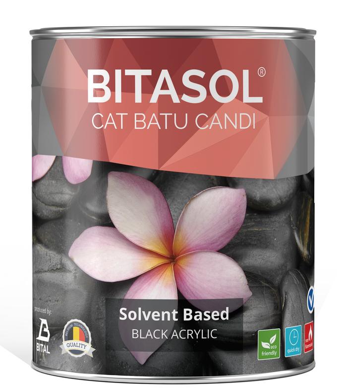 Gambar Cat batu alam - Bitasol batu candi 2.5 liter dari Bital Asia Kab. Tangerang Tokopedia