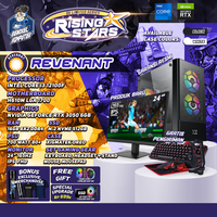 Gambar RISING STAR SERIES PC REVENANT | INTEL CORE i3-12100F | NVIDIA RTX 3050 6GB | PC GAMING FULLSET dari bengkelkomputerptk Kota Pontianak 1 Tokopedia