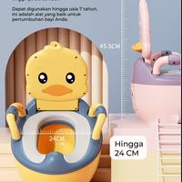 Gambar MEGAM Baby Potty Toilet Training Closet Pispot Anak Karakter Baby Toilet Portable HSB796 - Keras kuning dari Megam.id Kab. Tangerang 3 Tokopedia