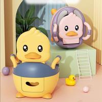 Gambar MEGAM Baby Potty Toilet Training Closet Pispot Anak Karakter Baby Toilet Portable HSB796 - Keras kuning dari Megam.id Kab. Tangerang 1 Tokopedia