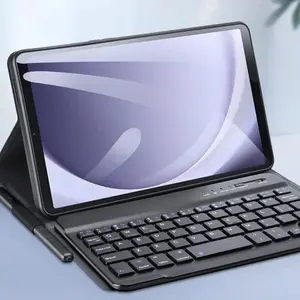 Keyboard Case For Samsung Tab A9 Tab A 9 Leather Smart Wireless Cover