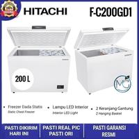 Gambar HITACHI Chest Freezer 200Liter White F-C200GD1 dari Megah Jaya Elektronik. Kota Administrasi Jakarta Barat 1 Tokopedia