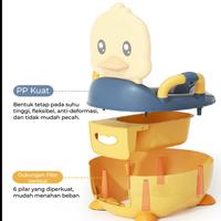 Gambar MEGAM Baby Potty Toilet Training Closet Pispot Anak Karakter Baby Toilet Portable HSB796 - Keras kuning dari Megam.id Kab. Tangerang 5 Tokopedia