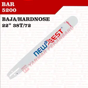 5200 5800 Guide Bar Baja 22 inch 38 mata chainsaw sinso senso IMT