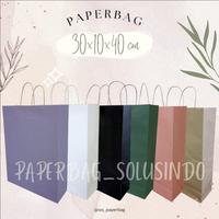 Gambar Paperbag / Kantong Kertas Warna Hijau Green 30x10x40 cm dari PAPERBAG SOLUSINDO Kota Administrasi Jakarta Barat 2 Tokopedia