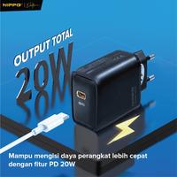 Gambar Hippo Dynamic2 Adaptor Charger PD Quick Fast Charging PD 20W dari Hippo Official Yogyakarta Kota Yogyakarta 2 Tokopedia